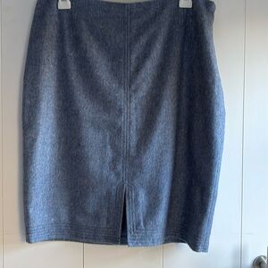 Banana Republic skirt wool blend knee length size 8 NWT